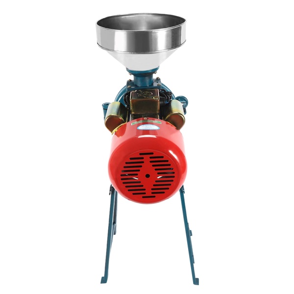 Moulin électrique humide/sec - 220 V - Fraiseuse avec entonnoir - Pour aliments secs et herbes