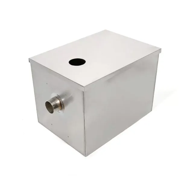 Distributeur de graisses en acier inoxydable 50 m3/h pour restaurant cuisine eaux usées