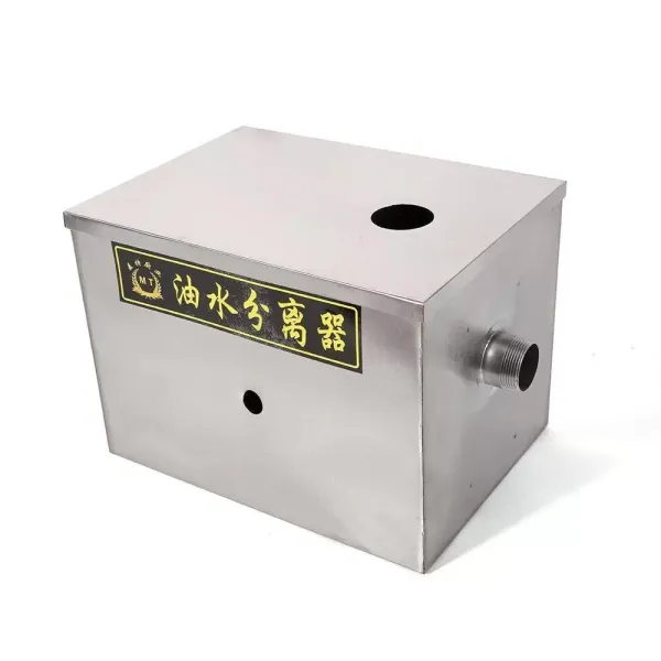 Distributeur de graisses en acier inoxydable 50 m3/h pour restaurant cuisine eaux usées Distributeur de graisses en acier inoxydable 50 m3/h pour restaurant cuisine eaux usées
