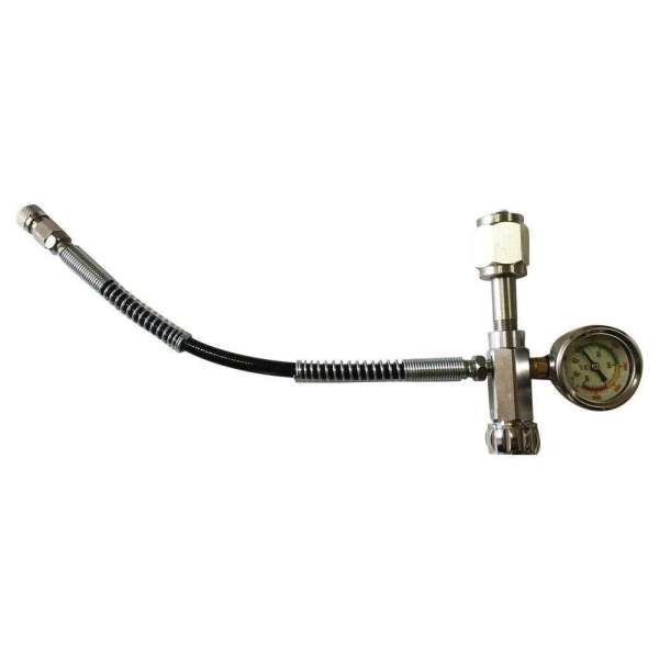 Station de remplissage pour fusil à air Refill avec adaptateur de charge avec tuyau micro de 60 cm Station de remplissage pour fusil à air Refill avec adaptateur de charge avec tuyau micro de 60 cm