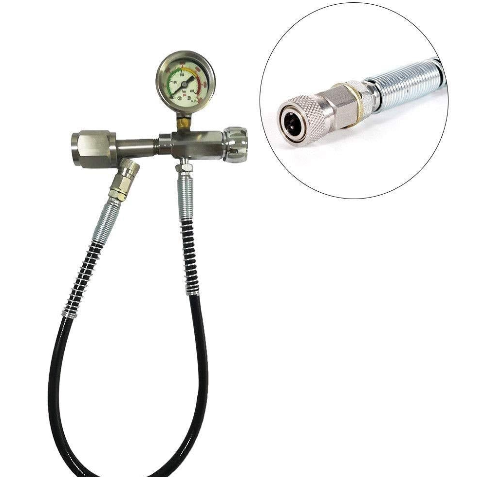 Station de remplissage pour fusil à air Refill avec adaptateur de charge avec tuyau micro de 60 cm
