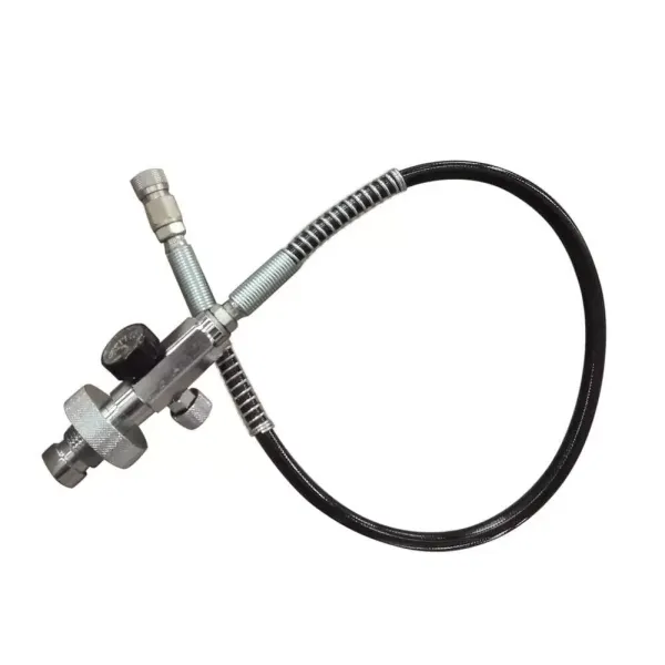 Station de remplissage de paintball - 4500 psi  Kit de charge - Adaptateur de remplissage d'air - Tube de plongée haute pression
