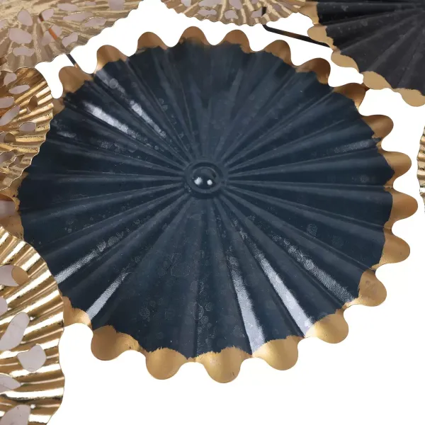 Décoration murale 3D en métal pour salon, bureau, chambre à coucher, 126 x 63 cm