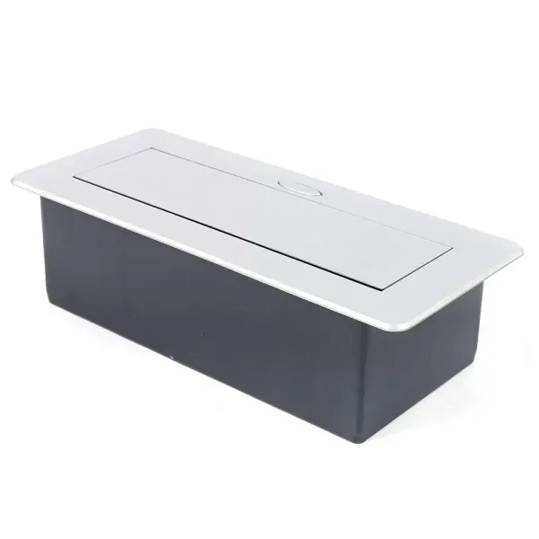 Lot de 3 prises 250 V J29L en alliage d'aluminium 10 A 250 V