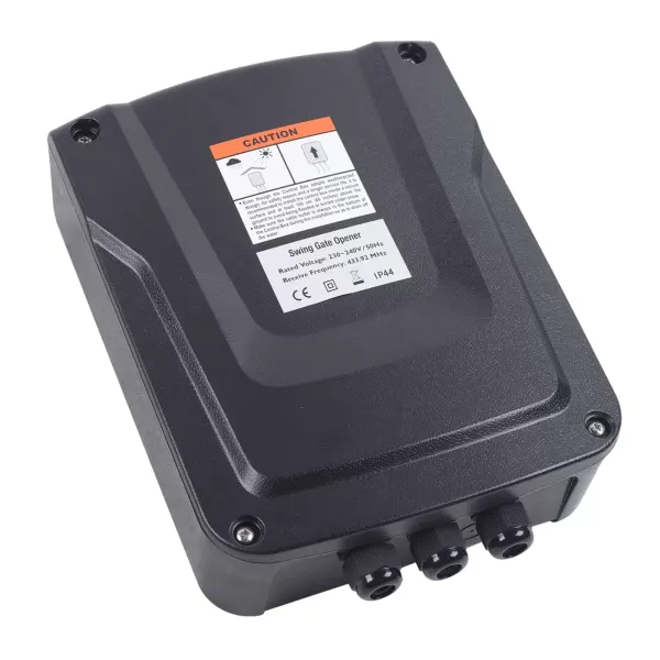 Kit d'Ouverture de Portail Automatique Opérateur de Portail Solaire à Usage Intensif pour Portails Battants Simples