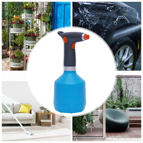 Pulvérisateur électrique 1000 ml - Anti-fuite - Outil d'irrigation pour machine à fumée - Outil d'arrosage rechargeable par USB