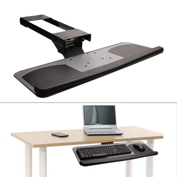Support de clavier de bureau - Support ergonomique pour ordinateur portable - Réglable - Pour ordinateur portable