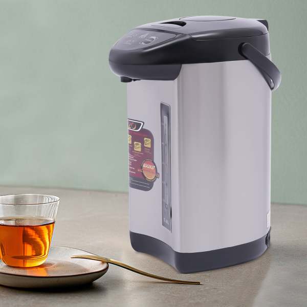CNCEST Distributeur d'eau chaude en acier inoxydable - 5,8 l - Pour l'école, la maison, le bureau, l'hôtel, etc.