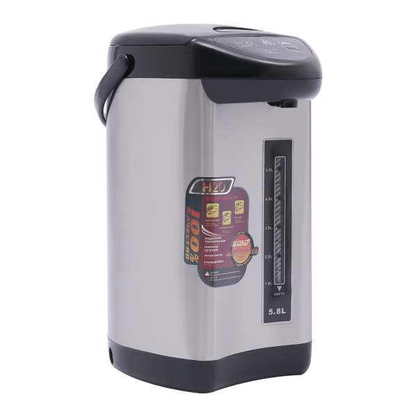 CNCEST Distributeur d'eau chaude en acier inoxydable - 5,8 l - Pour l'école, la maison, le bureau, l'hôtel, etc.