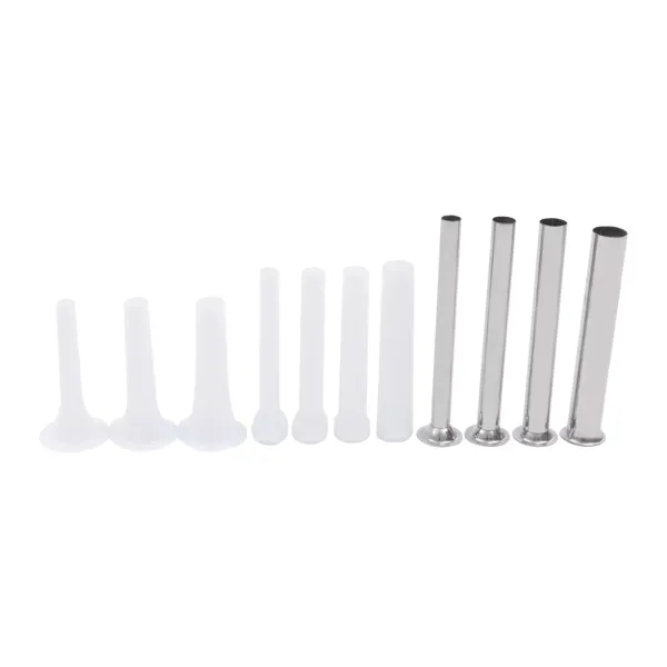 Machine de remplissage à saucisses 3 l en alliage d'aluminium - Pulvérisateur à saucisses manuel - Avec 4 ventouses en silicone - Avec 4 tubes de remplissage en acier inoxydable et 7 tubes Machine de remplissage à saucisses 3 l en alliage d'aluminium - Pulvérisateur à saucisses manuel - Avec 4 ventouses en silicone - Avec 4 tubes de remplissage en acier inoxydable et 7 tubes