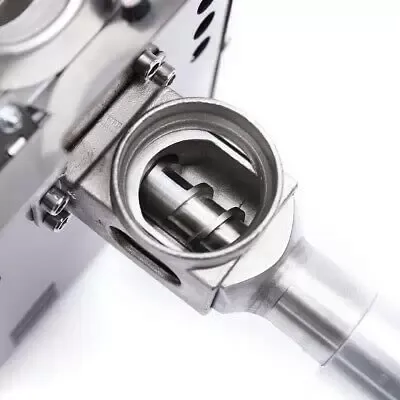 Presse-huile automatique en acier inoxydable - Pour cacahuète, soja, colza - Presse à huile automatique - Argenté - 220 V