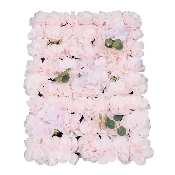 Lot de 6 tableaux de fleurs artificielles - 60 x 40 cm - Pour décoration de mariage, fête