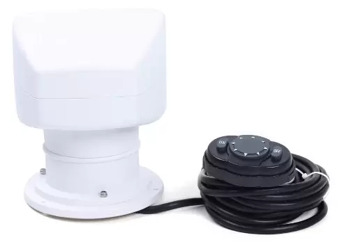 Marine Spotlight, 12 V 100 W étanche pour bateau, camion, voiture avec télécommande, rotation à 360 °, lampe extérieure pour yacht