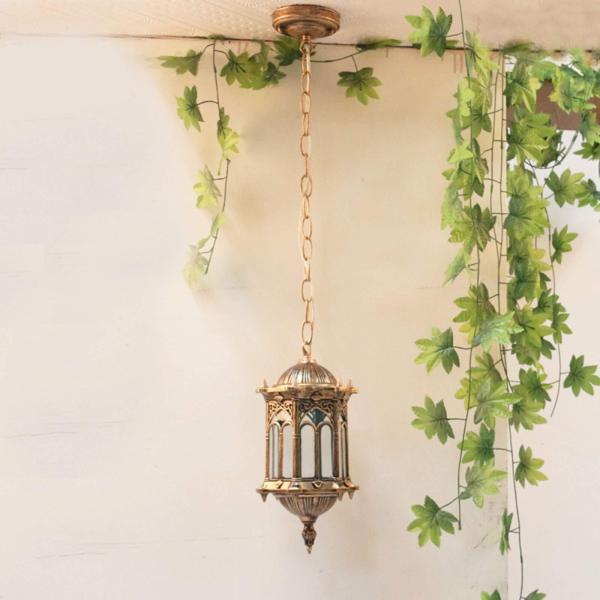 Suspension rétro E27 - En métal - Étanche - Pour extérieur - Pour intérieur et extérieur