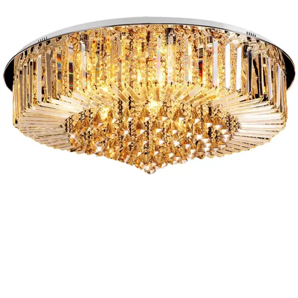 Lustres En Cristal E14 Lustre Éclairage Suspendu Plafonnier De Luxe Moderne Plafonnier Luminaire 31-40W