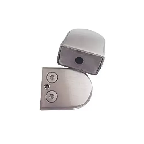 Pinces à Verre 20 PCS 8-10mm en Acier Inoxydable 304 Pinces à Verre Support en Verre Convient pour Verre ou Porte.
