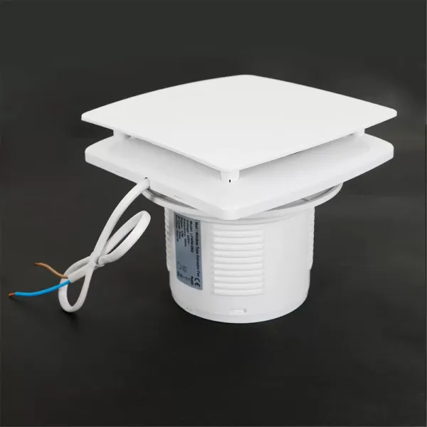 Ventilateur extracteur d'air de salle de bain - Moteur super puissant avec roulement à billes - 100 mm Ventilateur extracteur d'air de salle de bain - Moteur super puissant avec roulement à billes - 100 mm