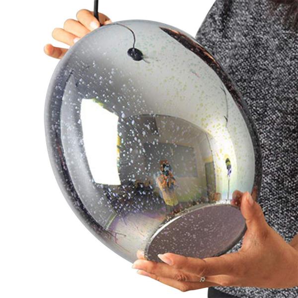 22 * 32 cm Moderne 3D verre lampe suspendue décoration de Noël feu d'artifice lampe de plafond 22 * 32 cm Moderne 3D verre lampe suspendue décoration de Noël feu d'artifice lampe de plafond