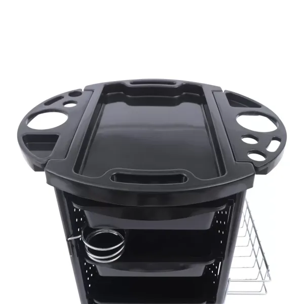 Coiffeur Trolley Beauty Chariot à roulettes 5 tiroirs avec roulettes pour coiffeur et salon cuisine et salle de bain