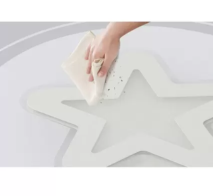 Plafonnier LED moderne en acrylique - Pour chambre d'enfant