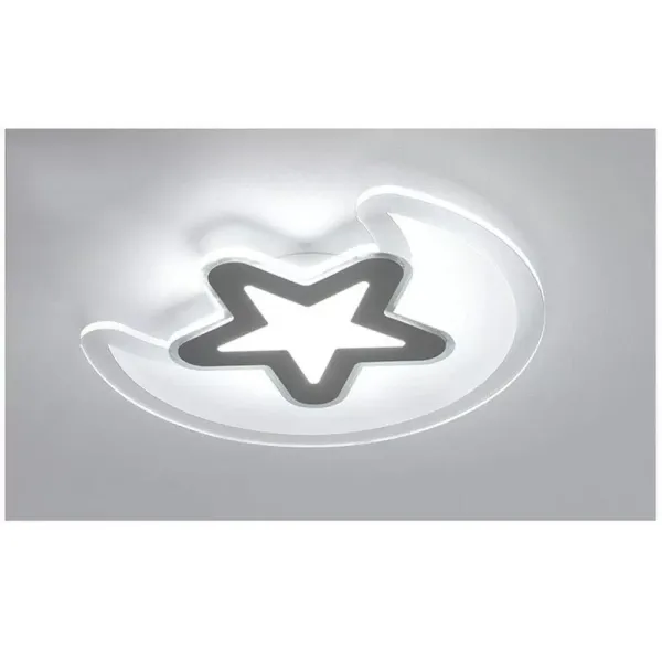 Plafonnier LED moderne en acrylique - Pour chambre d'enfant