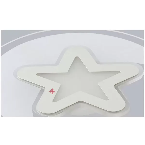 Plafonnier LED moderne en acrylique - Pour chambre d'enfant