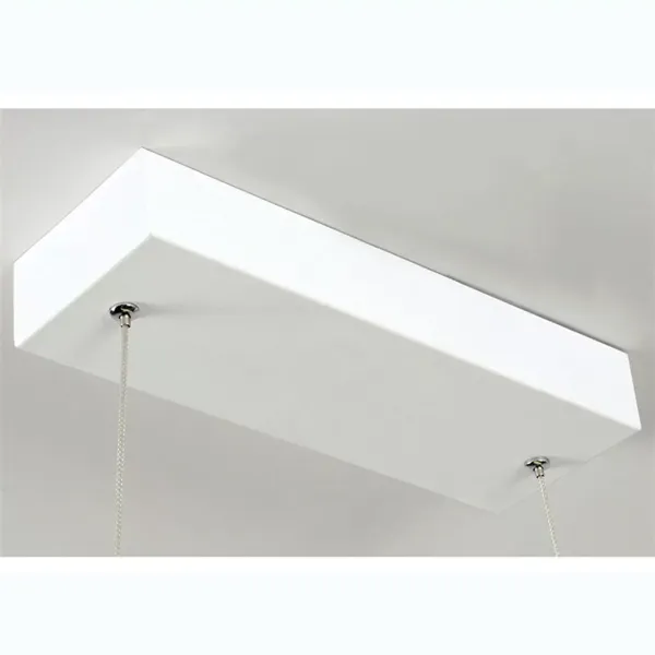 Lustre LED 88 W en forme de S - à Intensité Variable - Design créatif - Plafonnier à suspension - moderne - lumière froide/chaude