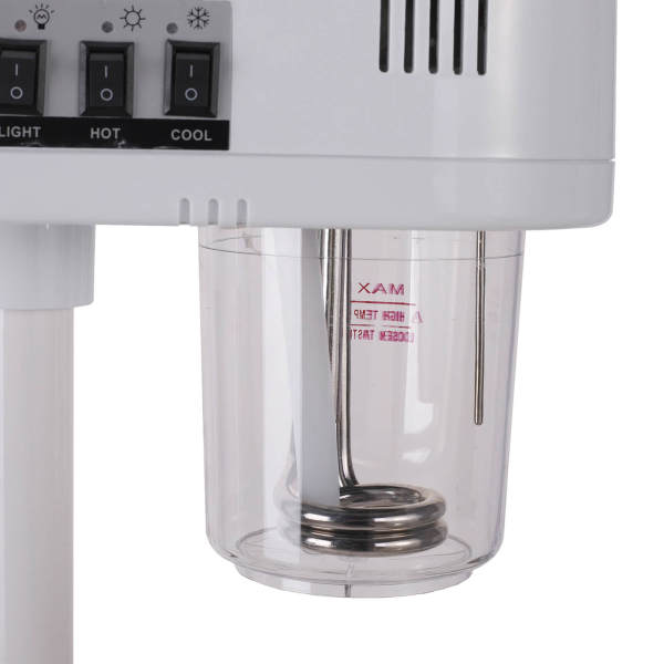 Vaporisateur de sauna facial, Pulvérisateur double tube chaud et froid, Vapeur de brume de sauna facial, Humidificateur facial