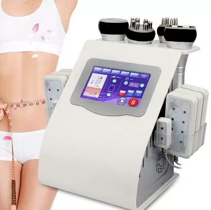 6 in 1 multifunctioneel schoonheidsapparaat Ultrasoon RF 40K polsafslankapparaat Lichaamscellulitisbescherming