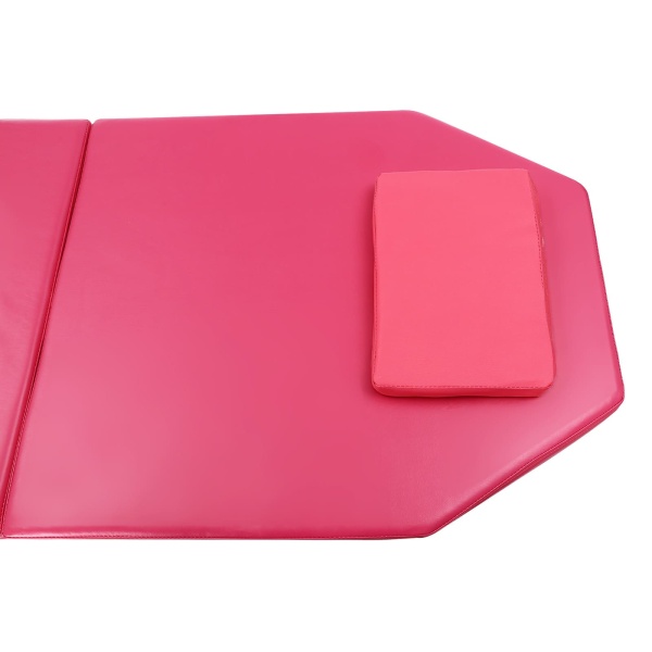 Table de massage pliable - 3 zones - Couleur au choix - Rose