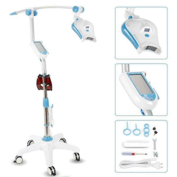 Lumière LED de blanchiment des dents - Écran tactile de 5" - Système de blanchiment des dents - Angle réglable