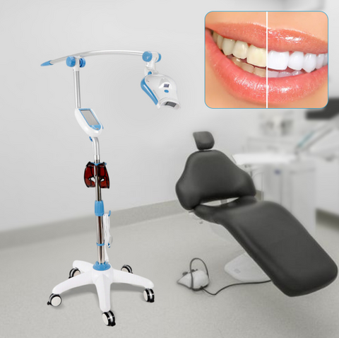 Dental Mobile Teeth Whitening Machine Bleaching Accelerator Cold LED Light Lamp
