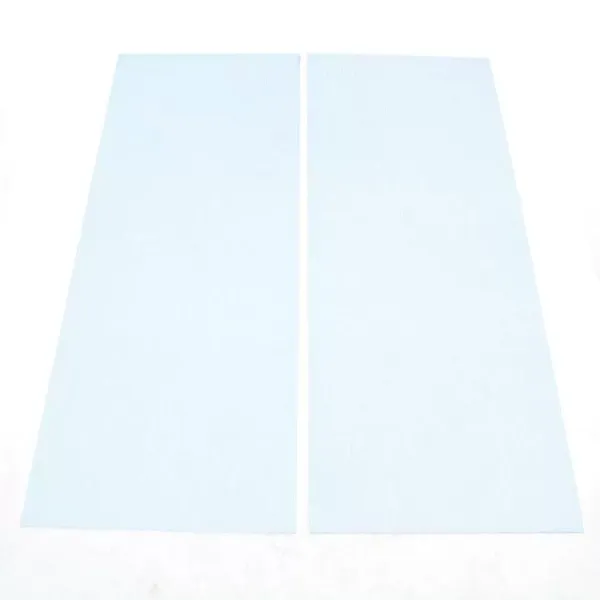 Auvent pour porte d'entrée 120/150/200 x 90 cm en polycarbonate et polypropylène transparent Canopy (150)