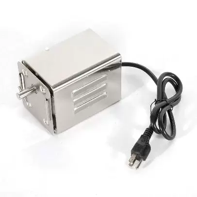 Kit de rôtissoire pour gril en acier inoxydable, kit de rôtissoire de remplacement pour gril universel robuste