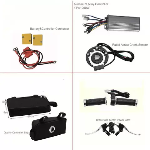 28" 36V 250W/48V 1000W elektrische fiets ombouwset