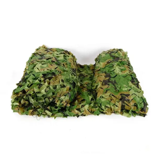 Filet de camouflage vert pour la chasse, le camping, les activités de plein air militaires, 6 x 8 m
