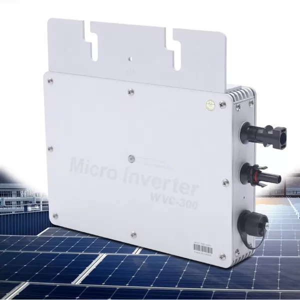 Micro onduleur solaire 300 W Micro onduleur solaire Micro onduleur IP65 étanche avec écran LCD