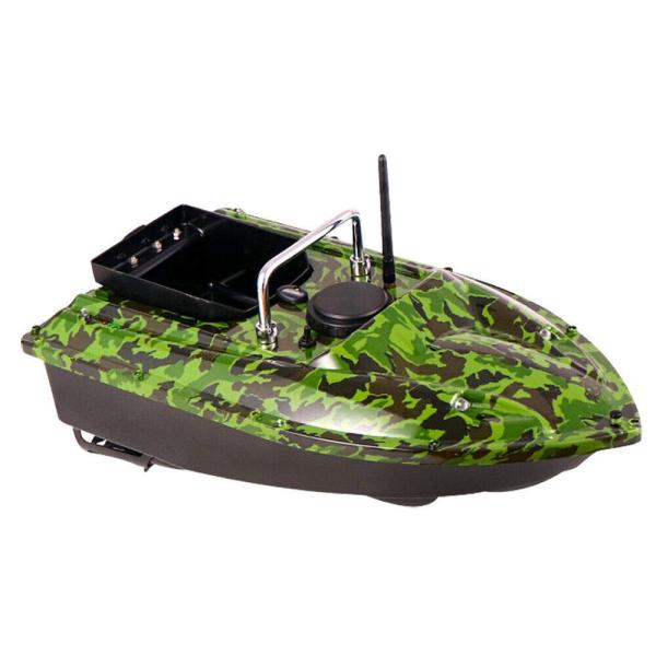 Appâts de pêche bateau GPS bateau appâts de pêche télécommande sans fil 500m piscine lac Transport Camouflage 49x27x16cm