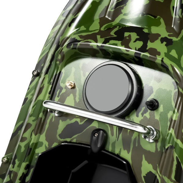 Appâts de pêche bateau GPS bateau appâts de pêche télécommande sans fil 500m piscine lac Transport Camouflage 49x27x16cm