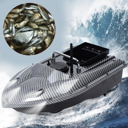 Bateau d'alimentation sans fil 500 m - Appât intelligent - 1,5 kg - Télécommandé - Viseur