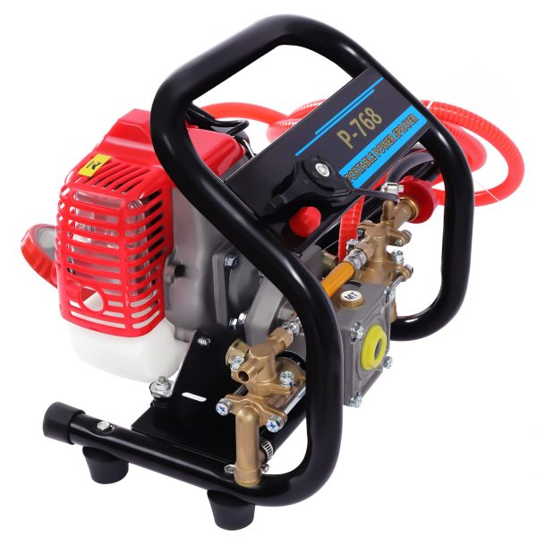 Pulvérisateur haute pression puissant moteur refroidi à l'air 2 temps