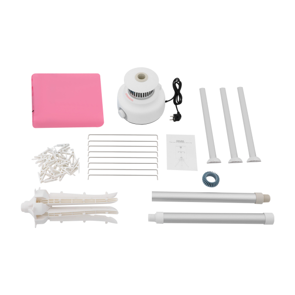 Sèche-linge portable 220 V, sèche-linge, sèche-linge à 2 niveaux pour maisons, appartements - Rose Sèche-linge portable 220 V, sèche-linge, sèche-linge à 2 niveaux pour maisons, appartements - Rose