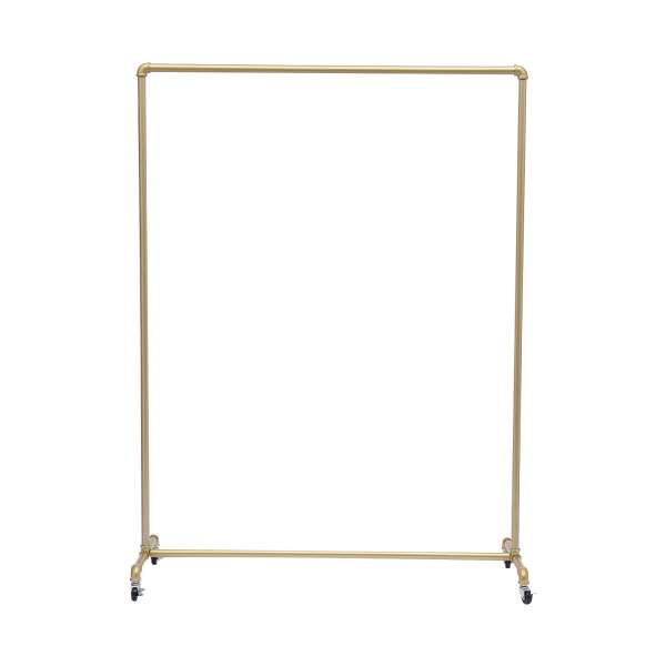 Support de tringle à vêtements robuste, porte-vêtements à double rail tendance, porte-vêtements pour vêtements suspendus