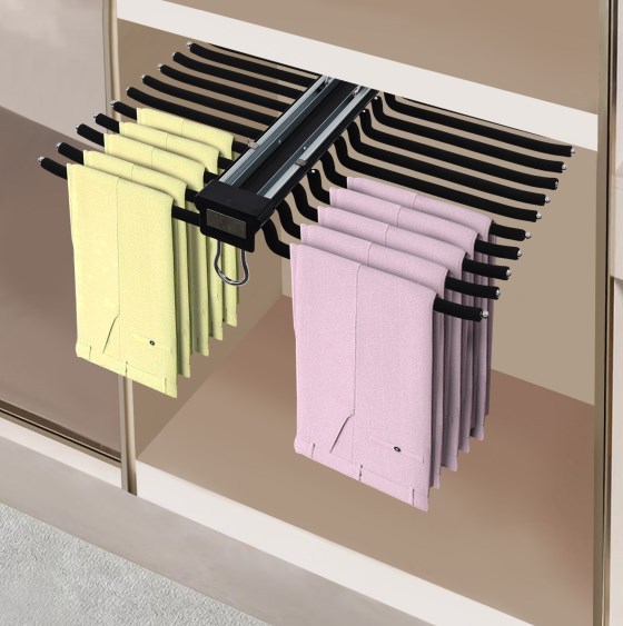 porte-pantalon penderie, porte-pantalon escamotable, porte-pantalon penderie escamotable