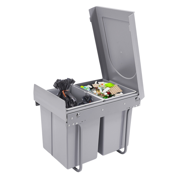 Poubelle de cuisine coulissante 40 L Poubelle de cuisine coulissante 40 L