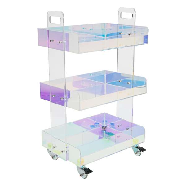 Table mobile étroite, table mobile haute, table mobile