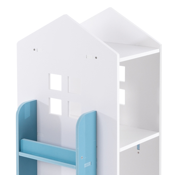 Bibliothèque rotative à 360° CNCEST, bibliothèque pour enfants, bibliothèque d'angle rotative pour enfants