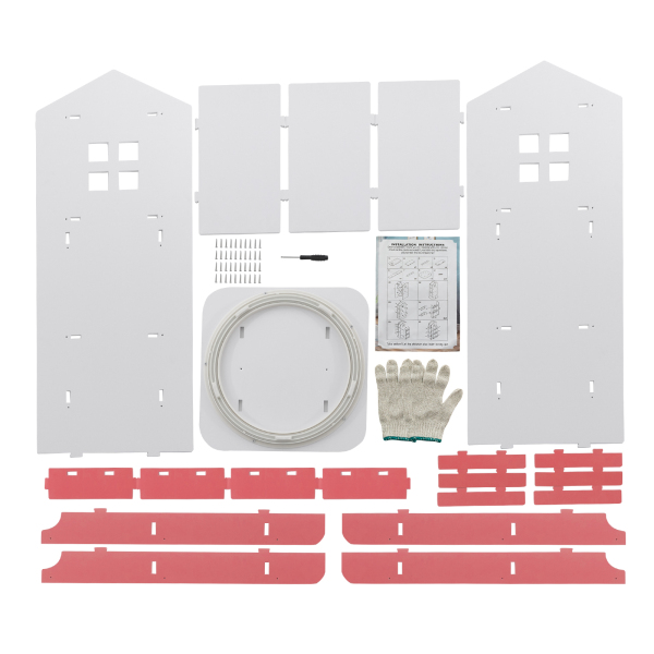Bibliothèque rotative à 360° CNCEST, bibliothèque pour enfants, bibliothèque d'angle rotative pour enfants