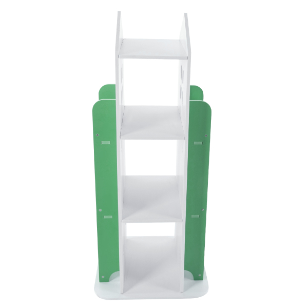 Bibliothèque rotative à 360° CNCEST, bibliothèque pour enfants, bibliothèque d'angle rotative pour enfants