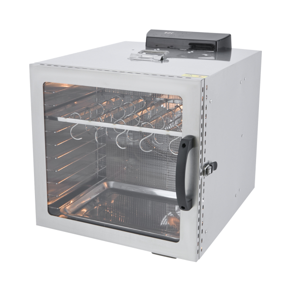 Déshydrateur alimentaire, armoire de séchage, déshydrateur alimentaire en acier inoxydable pour steaks de bœuf, saucisses et viande séchée Déshydrateur alimentaire, armoire de séchage, déshydrateur alimentaire en acier inoxydable pour steaks de bœuf, saucisses et viande séchée